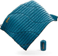ZOOOBELIVES Ultralight Down Camping Blanket - 1.35lbs 650 Fill Power Puffy Quilt. Compact &amp Warm Comforter for Travel Beach Hammock Backpacking - Elevate Your Outdoor Comfort - AlpliveR300