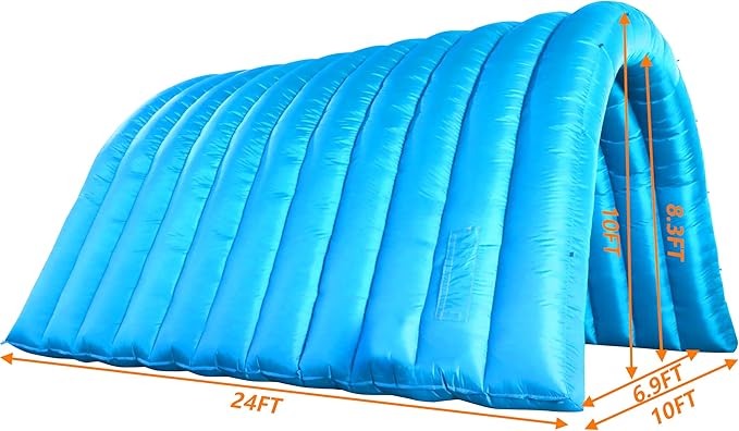 Inflatable Tunnel Sports Tunnel Entrance with Blower Football Tunnel Tent Entryway for Business Advertise Party Exhibition Promotion StreetShopSupermarketSchool