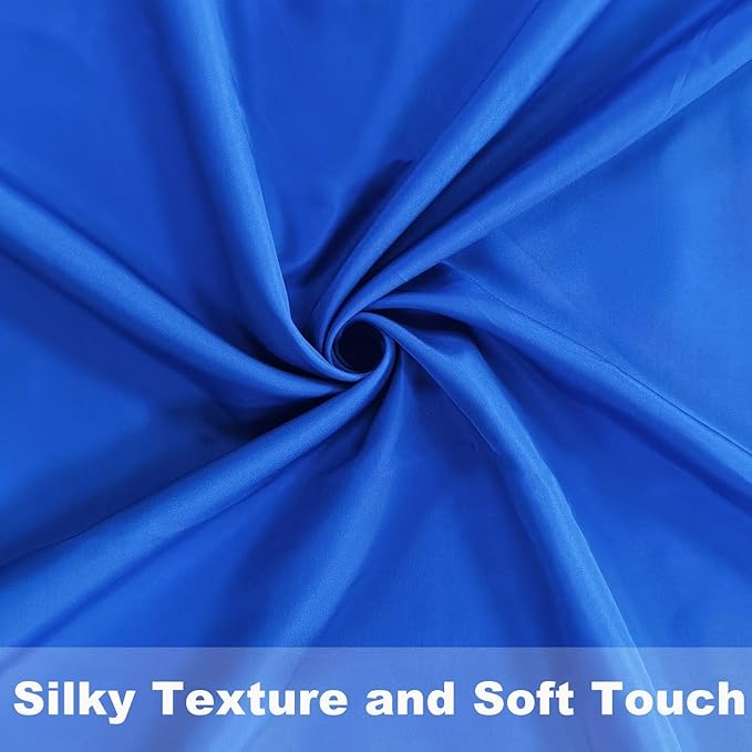 Beach Blanket with Stakes and Carrying Bag Extra Large 83x79 inches Waterproof Sand-Free Blue Stripes