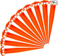 ASR Outdoor Orange Heavy Duty ABS Plastic Tent Stakes Ground Anchor Camping Essentials