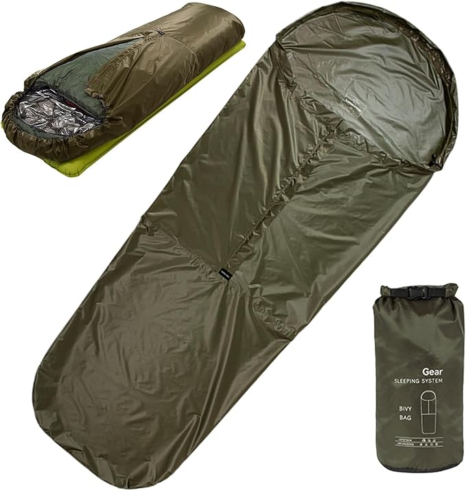 Sleeping Bag Sack Thermal Sleeping Bag Cover 220x80cm Outdoor Bedding Storage Durable Nylon Material with Water-Resistant Finish Backpacking Camping Gear Winter Hiking Survival Use for Adventure