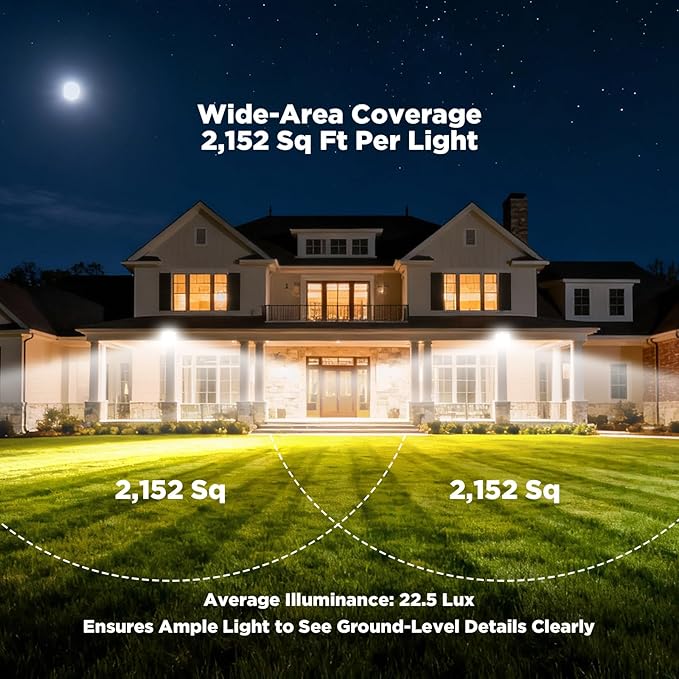 100W 12000LM Flood Lights Outdoor Bright LED Work Light with Plug 6500K Daylight White LED Flood Lighting Security Yard Lights Waterproof for Garage Yard Porch 2 Pack