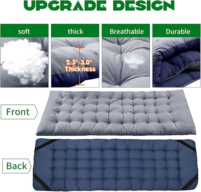 Barbella Folding Camping Cot Folding Cot Camping Cots for Adults Portable Sleeping Cot with Mattress Foldable Outdoor Bed Camp Cots Guest Bed with Carry Bag for Home Office &amp Outdoor Use