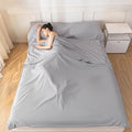 Sleeping Bag Liner Sleep Sack Travel Washed Cotton Sheets for Hotel Bags for Adults Liners Lightweight Single &amp Double Camping Sleeping Inner Hostel Fresh Back Hiking Bed