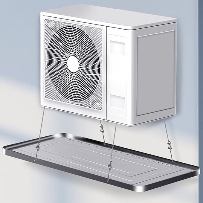 Stainless Steel HVAC Condensate Drain Pan with Water Pipe - Efficient Water Collection Leak Prevention Durable &amp Corrosion-Resistant Design for HVAC Systems