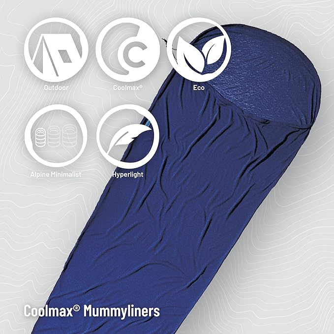 COCOON - Premium - Coolmax MummyLiner - Bluemax