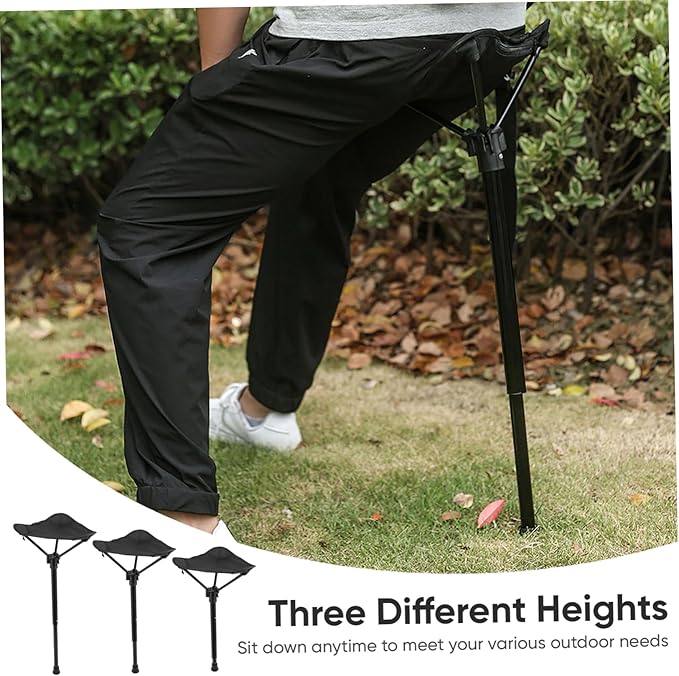 Sturdy Outdoor Folding Stool Multi-use Home Stool Compact Design for Easy Storage