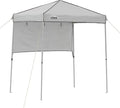 Core Instant Straight Leg Canopy Tent with Adjustable Sun Wall 6 ft x 4 ft  Gray