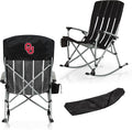 Picnic TIME NCAA Unisex-Adult NCAA Outdoor Rocking Camp Chair XL Heavy Duty Camping Chair for Adults