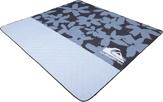 Quiksilver Sand-Free Beach Mat – Large Water-Resistant Outdoor Picnic Blanket Lightweight Foldable Mat for Beach Camping Park or Travel – Fits 4-6 People Quick-Dry Durable