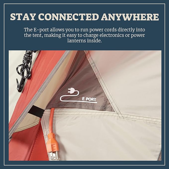 Wenzel Modified Dome Camping Tent for Car Camping Traveling Festivals and More