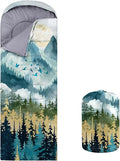 Camping Sleeping Bags Lightweight Waterproof Sleeping Bag and Compact with Compression Sack for Outdoor