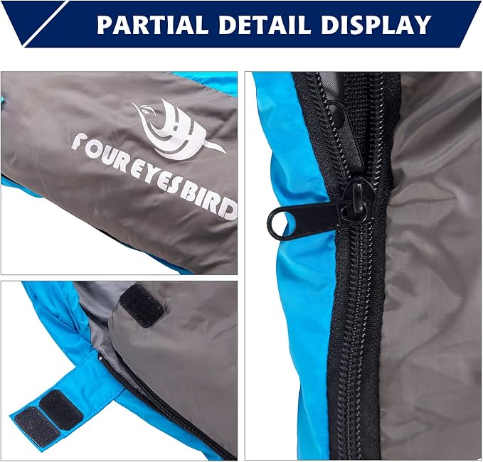 Envelope Sleeping Bag Three Seasons Constant Temperature Sleeping Bag Suitable for All Ages Indoor Hotel Accommodation or Outdoor Travel…