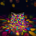 VOREEN Mosaic Glass Solar Lantern &amp Table Lamp 600mAh Solar Powered Outdoor Light Dual Modes Warm White &amp RGB Waterproof IP44 Garden Patio Yard Decor Handmade Gift for Women Mom Friends