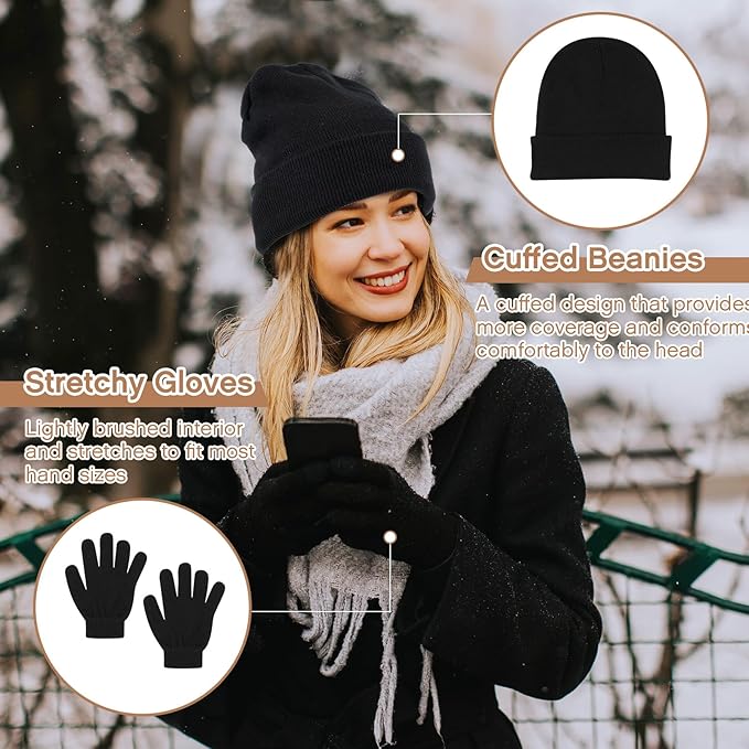 Tranqun 5 Packs Sleeping Bags for Homeless 5 Winter Beanies 5 Gloves Adults 0 Degree Camping Sleeping Bag Waterproof Lightweight for Donation Shelter