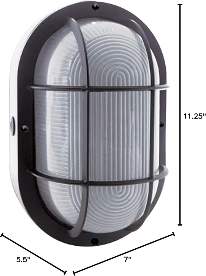 Nuvo Lighting 45923451140 LED Bulk Head Black