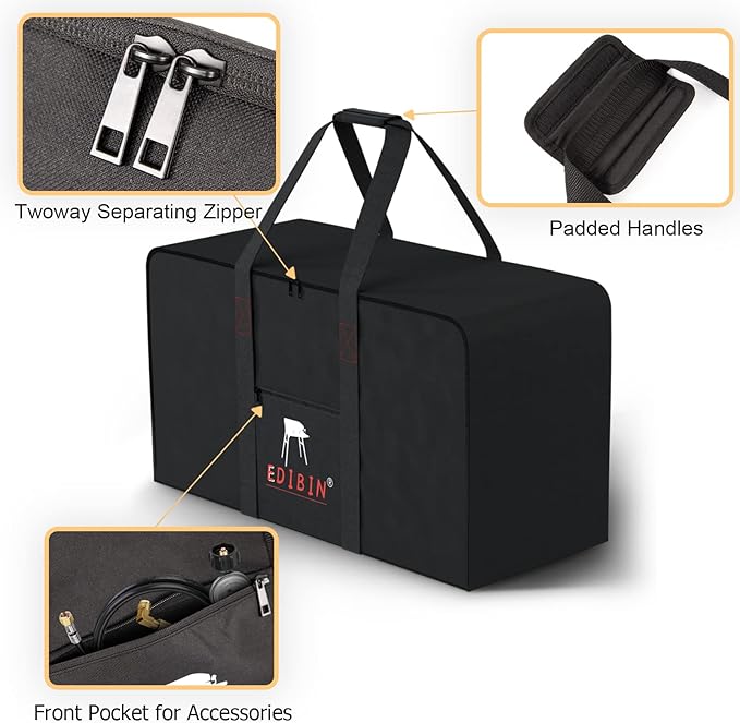 22 inch Griddle Carry Bag for Blackstone 17 Inch Griddle &amp 22 Inch Griddle with Hood and Stand 22 Tabletop Grill Carry Bag for Blackstone 1891 &amp 1814 Water-Resistant 22 Grill Storage Case