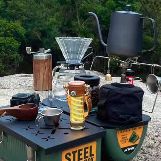 Waterproofed Camping Table Space Saving Folding Tabletop Stable Tabletop Portables Camping Accessory Heavy Type Aluminum Alloys Camping Table