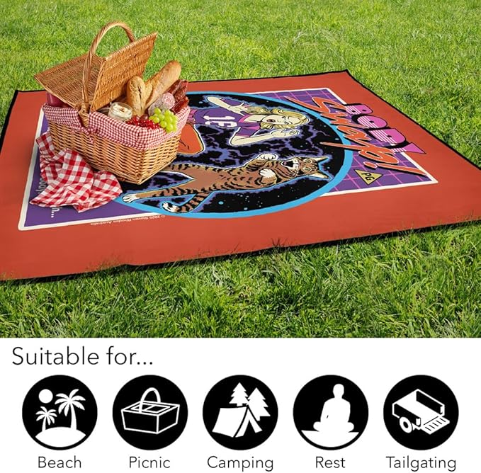 LOGOVISION Steven Rhodes Body Swap Outdoor Blanket for Picnic Beach Camping Park Tailgate 50x60