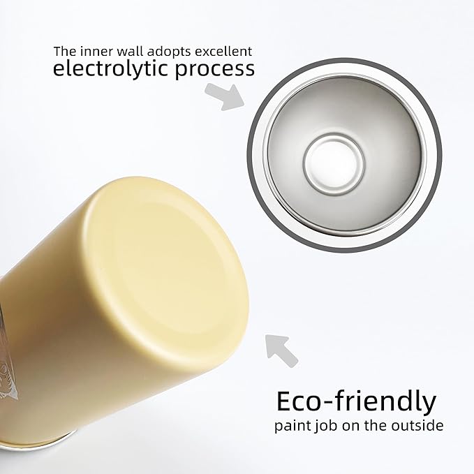 Camping Cup 16oz (4 Pack) 18/8 Stainless Steel Cup for Outdoor Picnic Hiking Fishing Surfing Party Pint cup Metal Mug Tumbler Camping Gift for Him (4 colors)