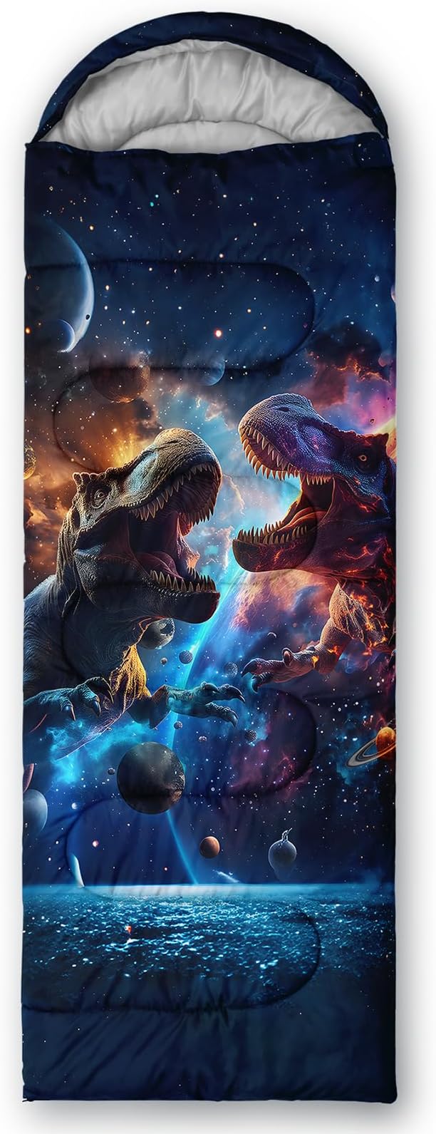 AILONEN Cartoon Car Sleeping BagsLightweight &amp Waterproof3 Season Warm &amp Cool WeatherCute Stars Printed Vehicles Transportation Sleeping Bags for BoysKidsAdults TravellingOutdoors