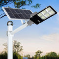 6000W LED Solar Street Lights Outdoor Dusk to Dawn Security Flood Light with Remote Control Wireless Waterproof Perfect for Yard Parking lot Street Garden and Garage