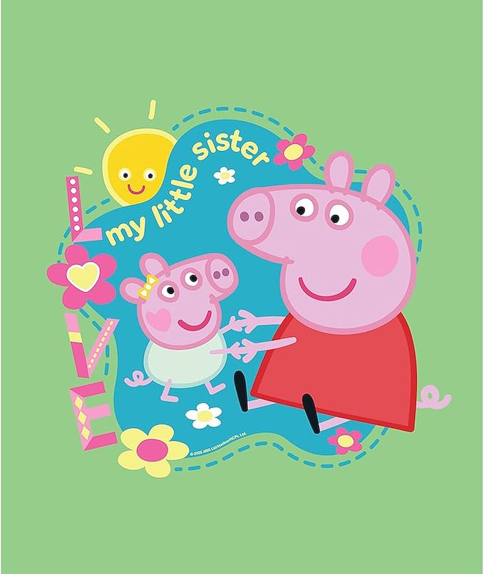 CafePress Peppa Pig: My Little Sister 50 x 60 Water-Resistant Outdoor Blanket