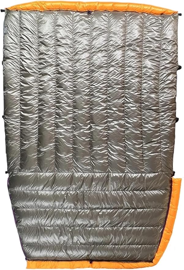 Ultralight 800FP Goose Down Camping Quilt – Versatile Outdoor Backpacking Top Quilt