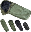 MT Army Military Modular Sleeping Bags System Multi Layered with Bivy Cover for All Season Woodland/Multicam