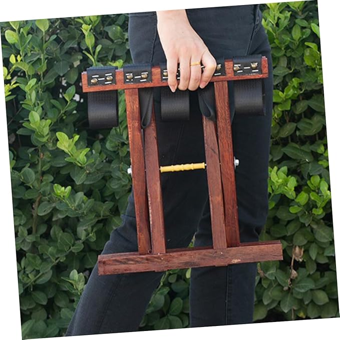 Totority Compact Folding Stool for Outdoor Use Portable and Multi-Functional Bench for Camping Fishing and Gardening Space-Saving Design No Assembly Required
