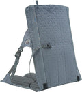Crazy Creek HEX 2.0 LongBack Chair for Backpacking Camping and Stadium Use Extra Width &amp Back Height for Comfort 250 LBS Weight Capacity Adjustable Straps w/Rock Lockster (R) Buckles Cobalt/S