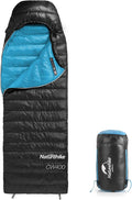 Naturehike Ultralight Down Sleeping Bag 650FP Backpacking Sleeping Bag for Adults 40.4℉ Waterproof Sleeping Bags for Camping Hiking Traveling with Compression Sack