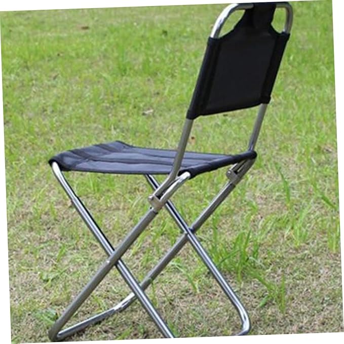 SUPVOX 1pc Foldable Stool for Outdoor Use Lightweight Portable Chair for Camping Fishing Sports