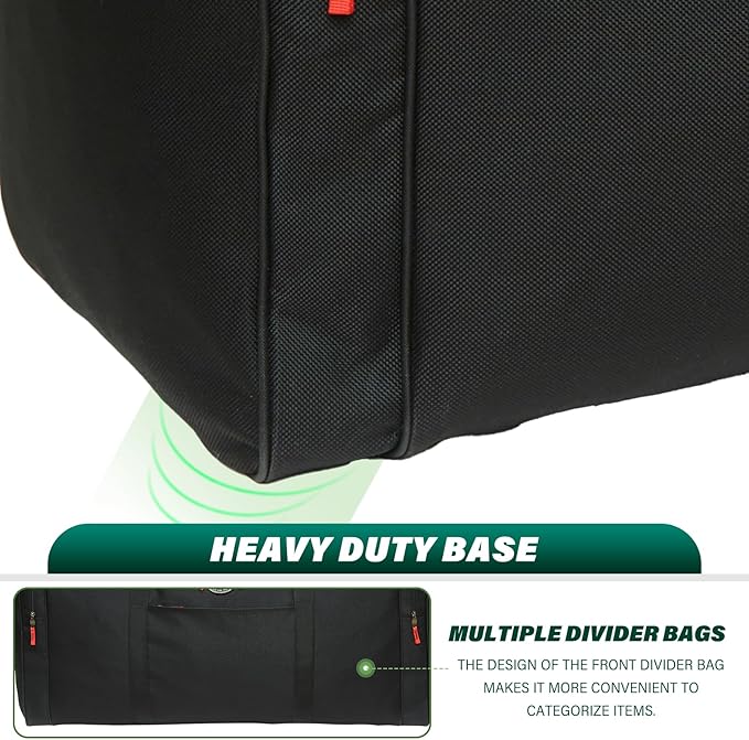 Gilbins Camp 1800 Denier Heavy Duty Soft Trunk With Shoulder Strap