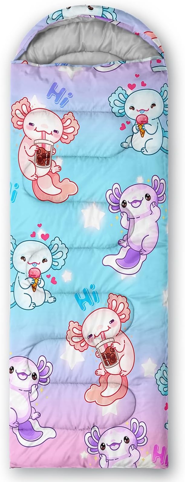 QOOMO Camping Sleeping Bags3 Season Warm &amp Cool WeatherLightweightWaterproof Sleeping Bags for Adults &amp KidsTravelingand OutdoorsCamping Gear Equipment