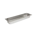 Thunder Group STPA3122L Steam Table Pan 1/2 Size Long 2-1/2 deep Anti-jam 24 Gauge 18/8 Stainless Steel NSF (Made in China) Pack of 12