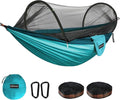 Chihee Ultra-Light Travel Camping Hammock Pop-up Net Hammock 660lbs Load CapacityBreathableQuick-Drying Parachute Nylon 2 Premium Carabiners2 Tree Slings Included for Outdoor Backpacking Hiking