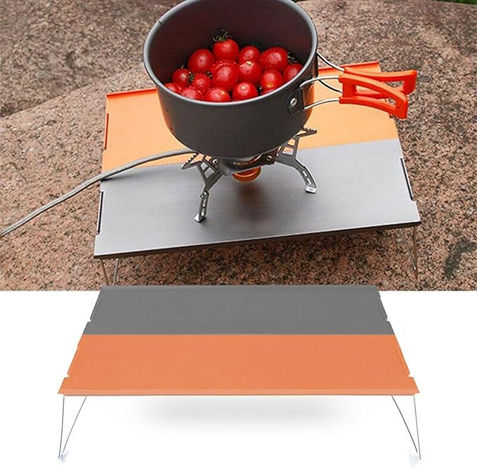 Picnic Tables Folding Camping Table Portable Beach Collapsible Picnic Table+Bag Aluminum Alloy Outdoor Mini Barbecue Table Tea Desk