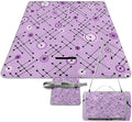 Modern Mid Century Seamless Abstract Pattern Waterproof Outdoor Picnic Blanket Sandproof Beach Mat for Camping Hiking Grass Travelling