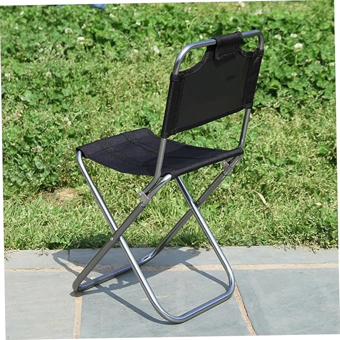Collapsible Stool for Camping Travel Portable Folding Chair Lightweight Aluminum Alloy Outdoor Fishing Stool