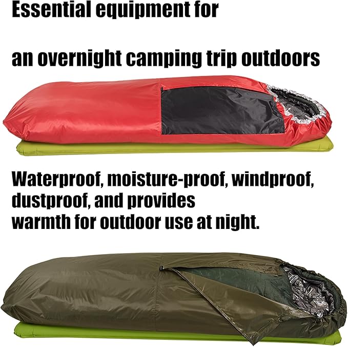 Militaries Camping Sleep Bag Protector Permeable Emergencies Sleep Bag Covers for Various Weather Outdoor
