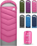 Sleeping Bags for Adults Cold Weather &amp WarmBackpacking Camping Sleeping Bag for Tall Girls BoysLightweightCompactWaterproof Camping Gear for TravelingHikingHotelOutdoor &amp Indoor