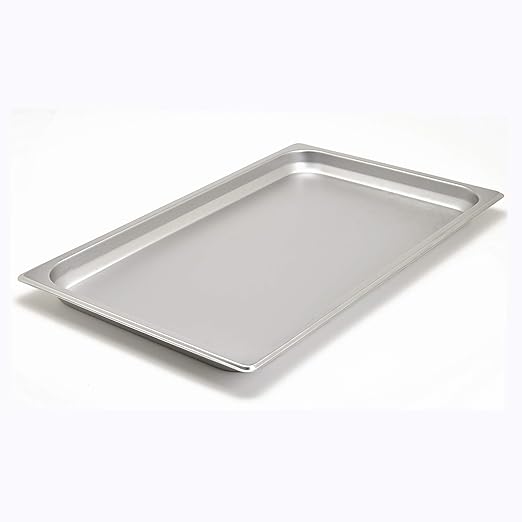 Update International NJP-1001 1.25 Deep Full Size Stainless Steel Anti-Jam Steam Pan