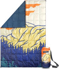 4Monster Down Camping Blanket - Outdoor Travel Quilt Puffy 650 Fill Packable LightweightWind &amp Waterproof | Ideal for Stadium BackpackingPicnics Beach and Hiking