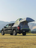 JOYTUTUS Truck Tent 6.5ft with Removable Awning Portable Truck Bed Tent Aluminum Pole Pickup Tent with Waterproof PU2000mm for 2 Person Green