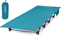 MARCHWAY Ultralight Folding Tent Camping Cot Bed Portable Compact for Outdoor Travel Base Camp Hiking Mountaineering Lightweight Backpacking (Blue)
