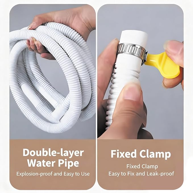 Leak-Proof Condensate Drain Pan – 50x30cm (20x12in) Drip Tray for Air Conditioning Kitchens Plants &amp Pets - Water Collection Solution