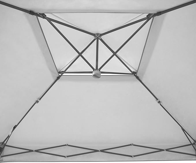 E-Z UP Patriot ONE-UP Technology Vented Shelter 10' x 10' White