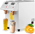 Automatic Fructose DispenserCommercial Double Cylinder Fructose Quantitative Machine700W Electric Fructose Syrup DispenserBubble Fructose Aid Tea Equipment for Dessert Shops24 Groups