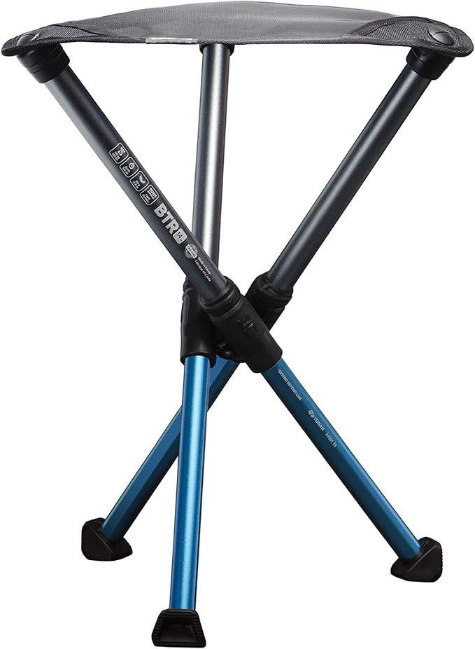 Hillsound BTR Stool for Ultralight Backpacking &amp Hiking Lightweight Camping Chairs Compact Portable Outdoor Seat Hunting Adventures Durable Tripod Design Made in Korea
